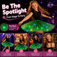 LED-Lichtende Tutu-rok – Drievoudige Tule & Glinsterende Pailletten