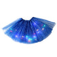 LED-Lichtende Tutu-rok – Drievoudige Tule & Glinsterende Pailletten