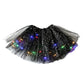 LED-Lichtende Tutu-rok – Drievoudige Tule & Glinsterende Pailletten