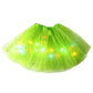 LED-Lichtende Tutu-rok – Drievoudige Tule & Glinsterende Pailletten