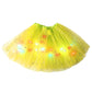 LED-Lichtende Tutu-rok – Drievoudige Tule & Glinsterende Pailletten
