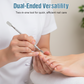 Manicure- en pedicureset van roestvrij staal