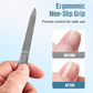 Manicure- en pedicureset van roestvrij staal