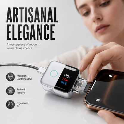 📢📢 50% KORTING!!🔋USB-C slimme oplaadbeveiliger met LED-display
