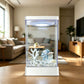 Betta-vissenkom met 7-kleuren LED-verlichting