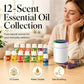 🔥Beperkte tijd 50% korting! 🎁🌺De frisse geur tilt je humeur op! 🌷12-delige set wateroplosbare etherische oliën