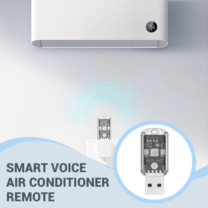 ❄️ Slimme USB-aircoafstandsbediening met spraak- en appbediening