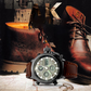 ⌚Vintage tweeledig display waterdicht mechanisch horloge