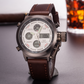 ⌚Vintage tweeledig display waterdicht mechanisch horloge