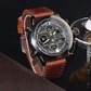 ⌚Vintage tweeledig display waterdicht mechanisch horloge