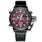 ⌚Vintage tweeledig display waterdicht mechanisch horloge