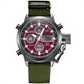 ⌚Vintage tweeledig display waterdicht mechanisch horloge