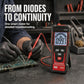 Slimme digitale multimeter met meetsnoeren
