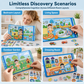 🧩 NU 50% KORTING! 🧒 Magnetisch Stilboek voor Kinderen – Opvouwbare puzzelscènes, magnetisch & educatief – Stimuleert creativiteit & leren voor jongens & meisjes ✨