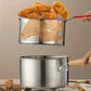 Multifunctionele 304 roestvrijstalen braadpan