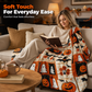 👻 Halloween Hippie Patchwork Woondeken met Franjes