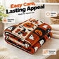 👻 Halloween Hippie Patchwork Woondeken met Franjes