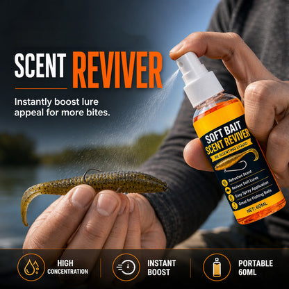 Zachte kunstaas geurversterker spray