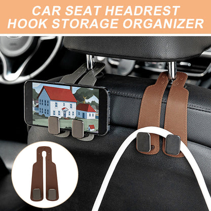 🚗🧸Tas-haak voor autostoelen – stevige organizer voor handtassen, boodschappen en tassen, houdt de auto netjes