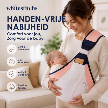 👶💛 NU 50 % KORTING! 4-in-1 draagzak met ademend mesh – 0–36 maanden, voor- en rugdraagpositie – dicht bij je kindje, handen vrij ✨