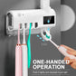 📢📢 50% KORTING!! ✨3-in-1 Slimme Tandenborstelstation – UV-reiniging, gezinsopbergruimte en tandpastadispenser