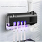 📢📢 50% KORTING!! ✨3-in-1 Slimme Tandenborstelstation – UV-reiniging, gezinsopbergruimte en tandpastadispenser