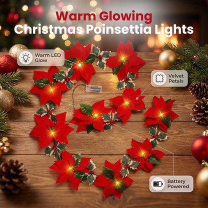 🔥🎁NIEUW! 50% KORTING🔥🎄 KERSTACTIE – Creëer in een handomdraai sfeervolle kerstverlichting – LED-slinger met kerststerren