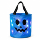 🎃🧛LED Halloween-pompoenlampjes-snoepemmers & non-woven tassen – herbruikbare trick-or-treat-buidels voor kids, ook leuk als feestcadeautje.