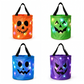 🎃🧛LED Halloween-pompoenlampjes-snoepemmers & non-woven tassen – herbruikbare trick-or-treat-buidels voor kids, ook leuk als feestcadeautje.