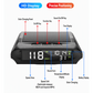 📢📢 50% KORTING!! 🚗Zonne-energie GPS Head-Up Display voor in de auto