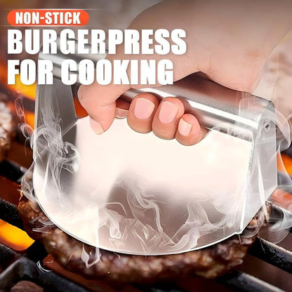 🍔Professionele hamburgerpers met anti-aanbaklaag