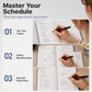 📢📢  1+1 gratis📅🔥2027 Minimalistische Dagelijkse Planner Notitieboek