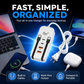 Multi-poort USB-desktoplaadstation