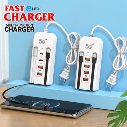 Multi-poort USB-desktoplaadstation
