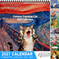 📢📢  1+1 gratis😹 2027 grappige kattenmeme-kalender