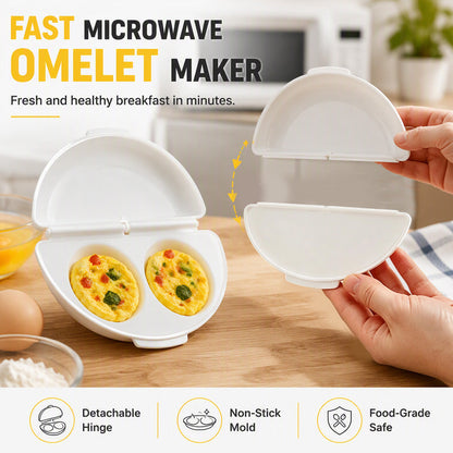 📢📢  1+1 gratis🍳2-in-1 eierkoker – maak omeletten & eierkoekjes in 1 apparaat. Snel, makkelijk & antiaanbak – perfect ontbijt! ⚡✨ NL