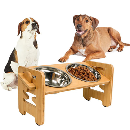 📢📢 50% KORTING!! 🐶 Verstelbare verhoogde voerbak voor honden en katten