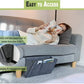 📢📢  1+1 gratis🛏️Vilten Bedhangorganizer | Voor Boeken, Telefoon, Bril & Afstandsbediening | Praktische Opbergtas voor Naast het Bed | Alles Binnen Handbereik
