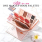 🎁 Sinterklaasactie: 50% korting💄 Magisch make-upboek: complete make-uppaletten set met oogschaduw, lipgloss, poederblush en highlighter.
