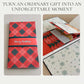 📢📢1 + 2 gratis🎄 Creatieve Kerst Waterval Cadeaubon Booklet 🎁