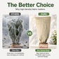 📢📢 50% KORTING 🌱 Planten Vorstbescherming | 80g Ademend Non-woven Doek | Beschermt Tegen Vorst, Sneeuw & Kou | UV-bestendig | Voor Tuin-, Pot- & Balkonplanten
