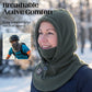 🧣 Alles-in-één flanellen muts met masker en nekwarmer | Winddicht voor fietsen in de koude herfst en winter.