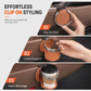 📢📢 50% KORTING🚗 Universele opvouwbare auto-bekerhouder met haak – ruimtebesparende drinkhouder voor flessen, koffiebekers & tumblers | opbergorganizer voor het auto-interieur.