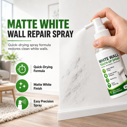 📢📢  1+1 gratis🖌️ Witte muurverf bijwerkspray