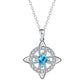 📢📢  1+1 gratis☘️ Ketting met Keltische knoop en geboortesteen – Elegant en verstelbaar, voor dagelijks gebruik en speciale gelegenheden