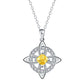 📢📢  1+1 gratis☘️ Ketting met Keltische knoop en geboortesteen – Elegant en verstelbaar, voor dagelijks gebruik en speciale gelegenheden