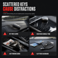 🚗 50% korting! Autosleutelhouder met haak – ruimt dashboard op, geen gerammel meer. 3M zelfklevend, zonder boren – ook voor toegangspassen! ✨🔑