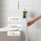 📢📢 50% KORTING!! 🚽 Wegwerp-toiletborstelset met wandhouder | 360° draaibare sponskoppen | navulpads voor diepe reiniging van kalkaanslag & nare geuren | boorloze badkamerschoonmaakset