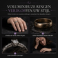 📢📢 1+1 gratis🌙 Dames ringenset met Witchy Triple Moon-motief – Boho stapelbare ringen van loodvrij koper en onbehandelde natuurlijke maansteen voor emotionele rust.