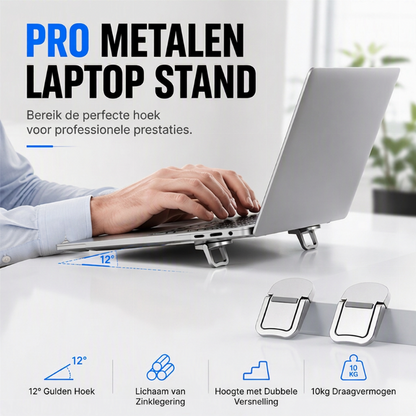 💥2e SET GRATIS💻 Opvouwbare laptopkoelstandaard – compacte verhogers voor een betere kijkhoek en luchtstroom